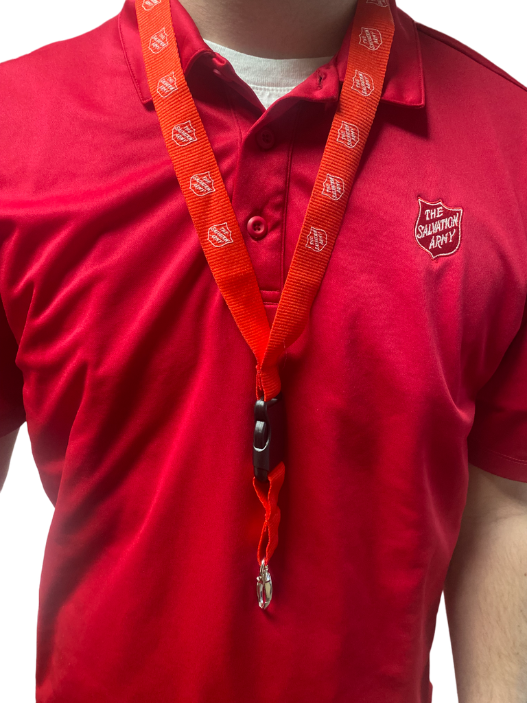 Red Salvation Army Lanyard