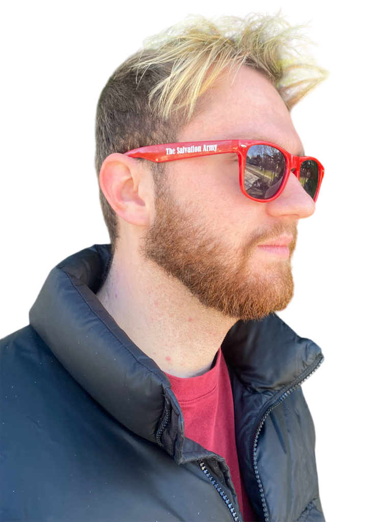 Red Salvation Army Sunglasses
