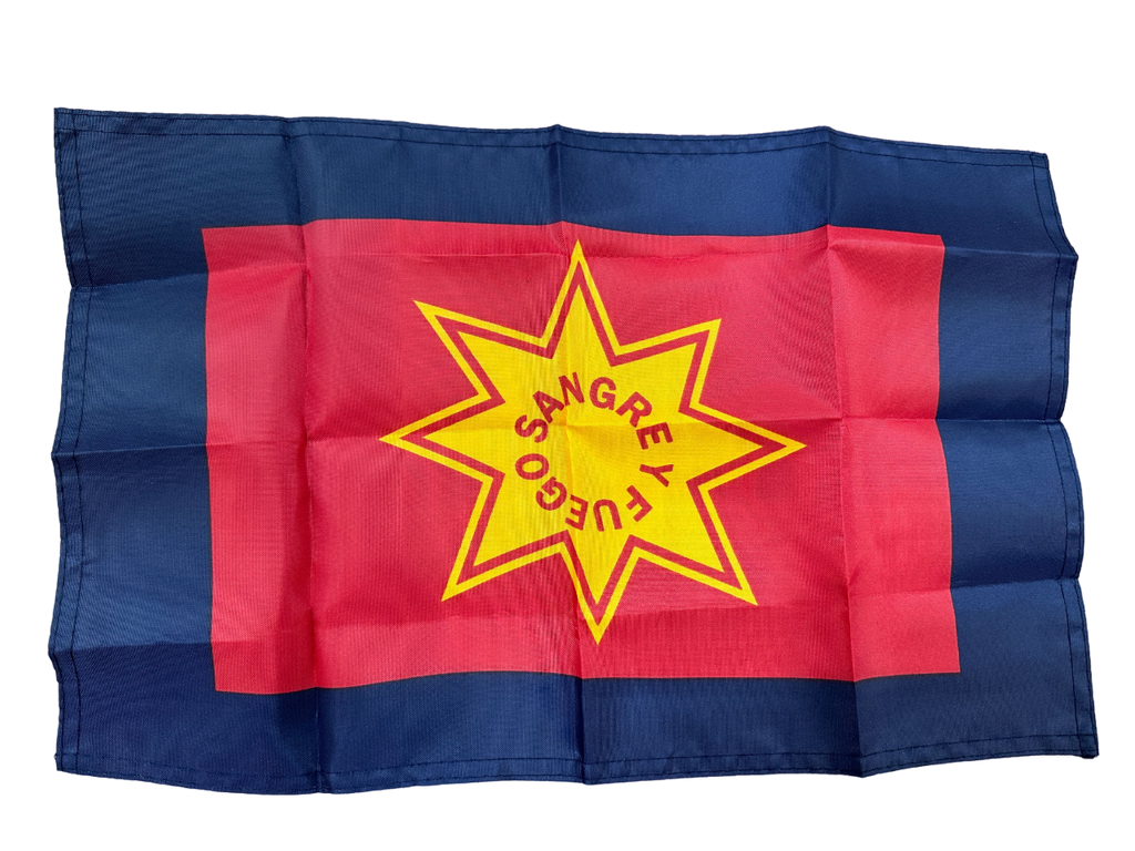 SA Flag Waving Scarf Spanish