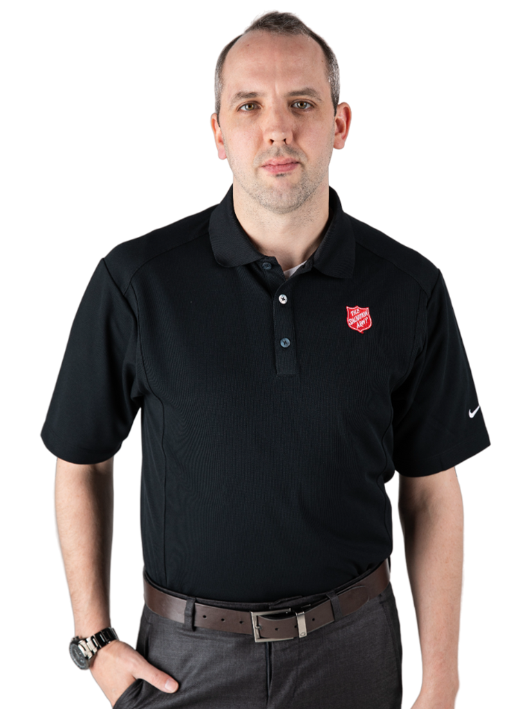 Men's Nike Golf Polo With Shield