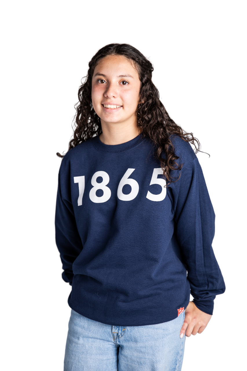 1865 Blue Crewneck Sweatshirt | USE Trade