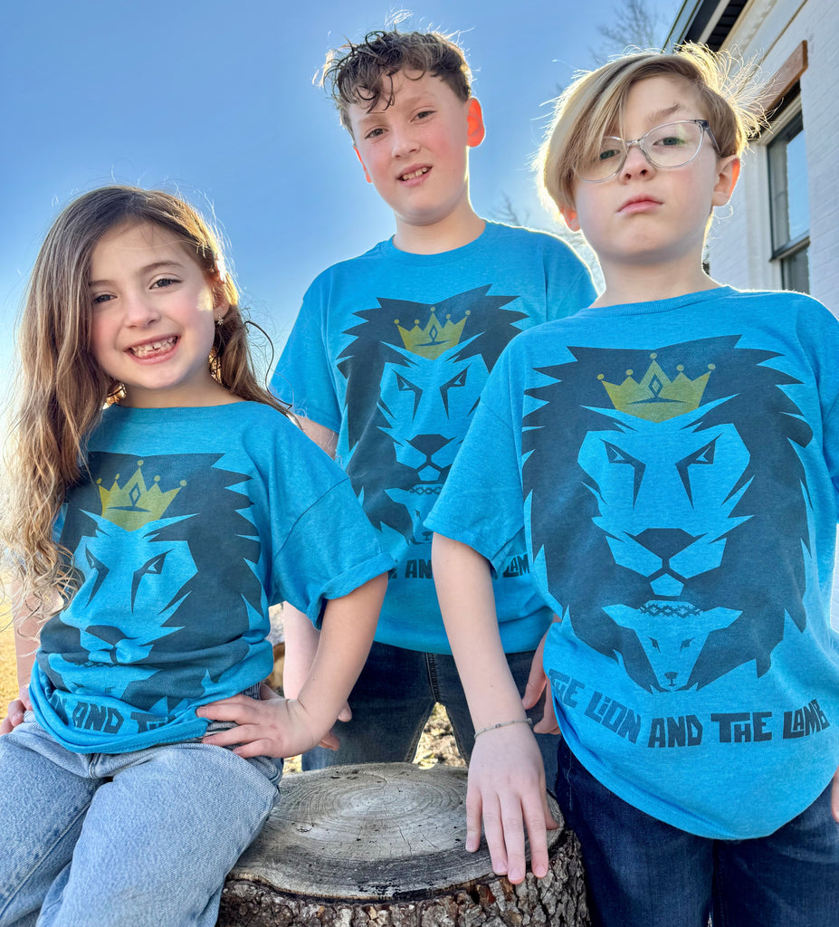 Lion and The Lamb Kids Sizes