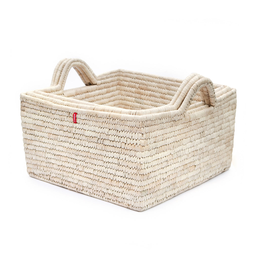 Others Square Basket With Handle