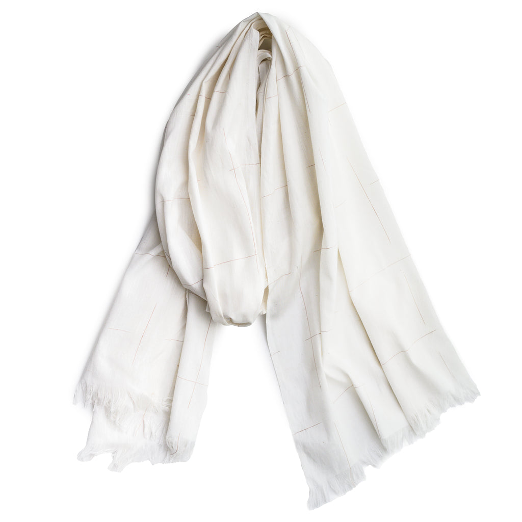Others Scarf White Crosses