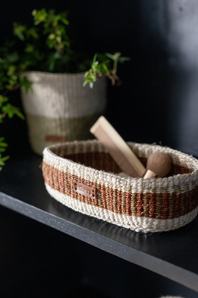 Others Small Oval Basket - Multi-color