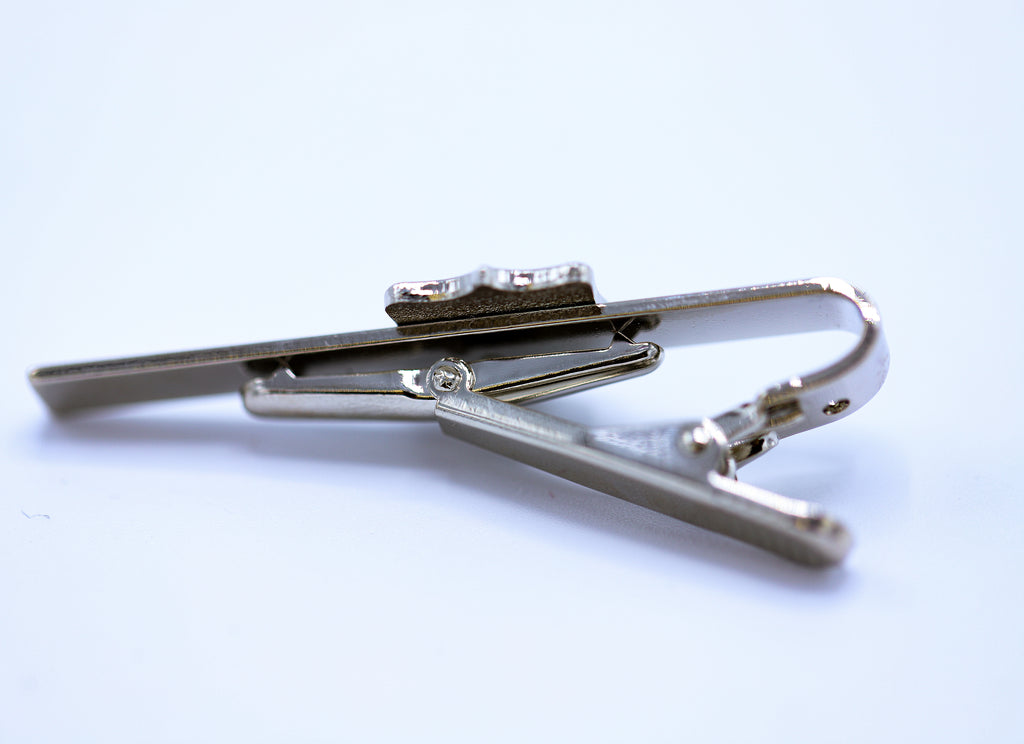 Tie Bar With Red Shield