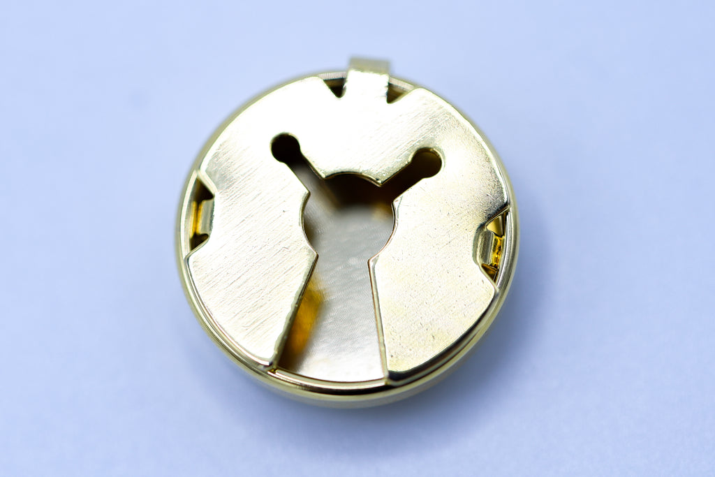 Men's Button Covers with Crest