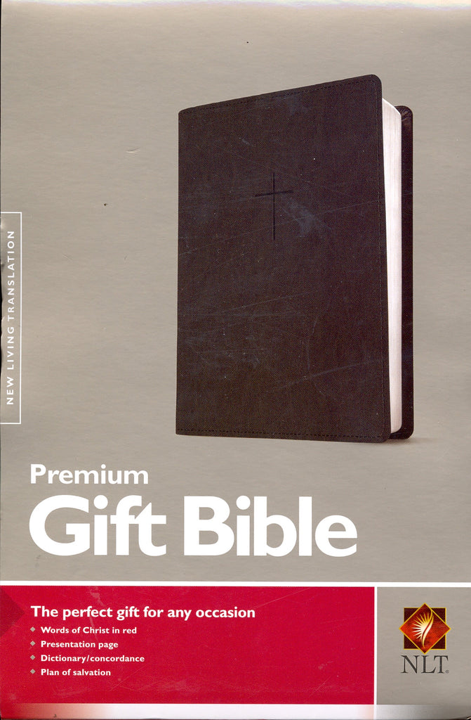 Premium Gift Bible (New Living Translation) - Black