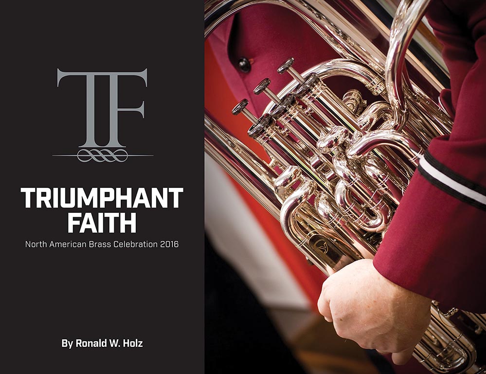 Triumphant Faith: North American Brass Celebration by Ronald W Holz