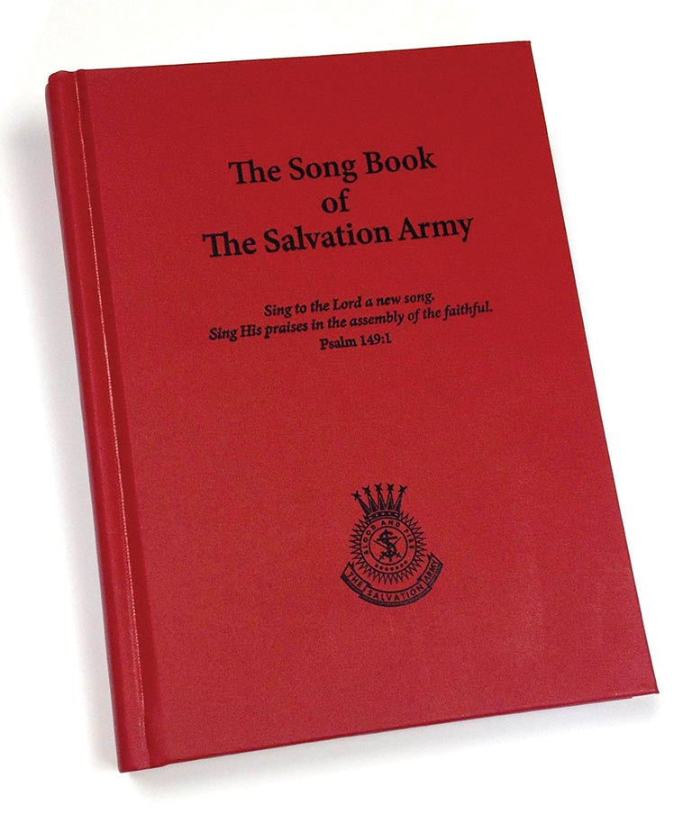 Salvation Army Songbook-Red Hardcover