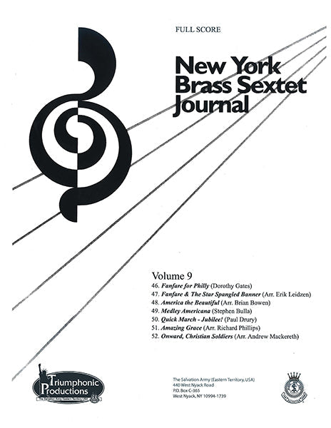 NY Brass Sextet Journal Vol 9