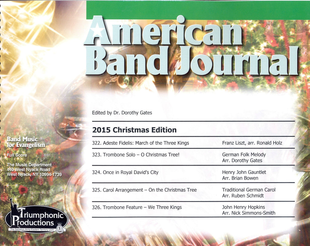 American Band Journal Volume 75, Numbers 322-326