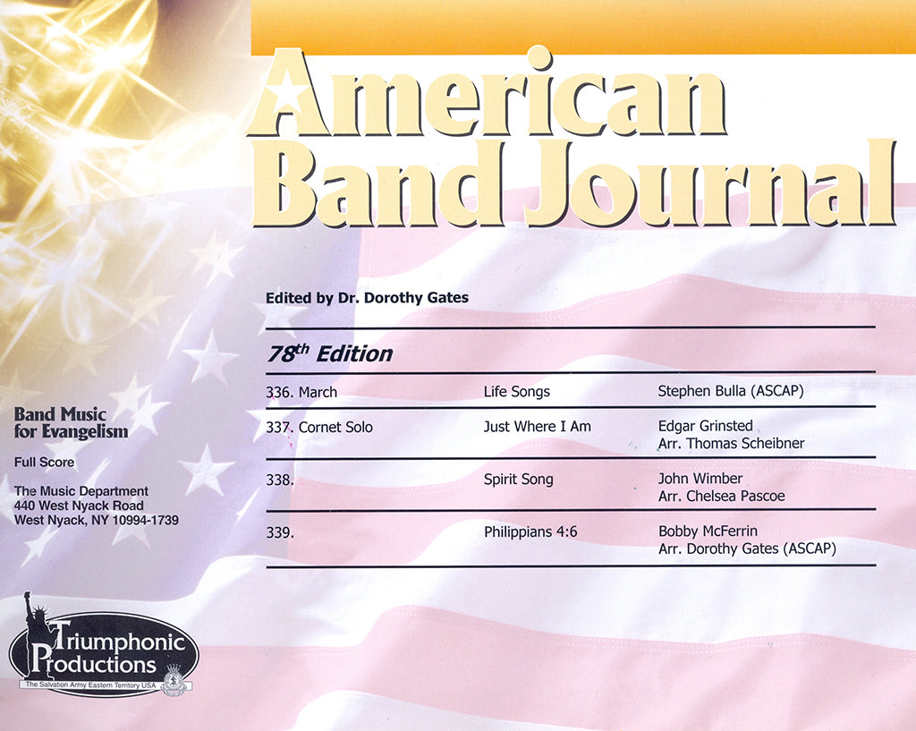 American Band Journal Volume 78, Numbers 336-339