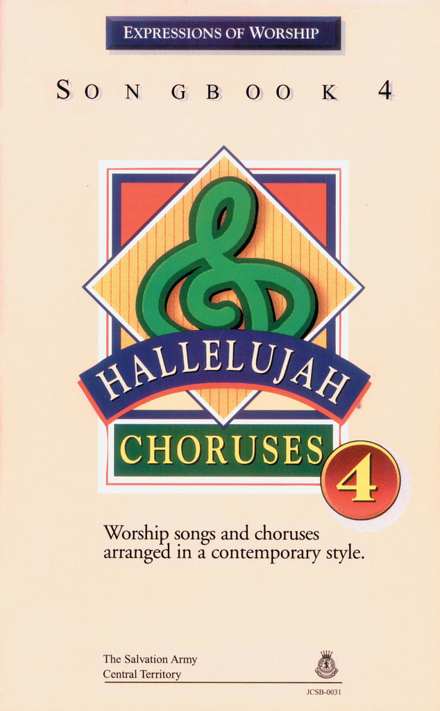Hallelujah Choruses Vol. 4-Songbook