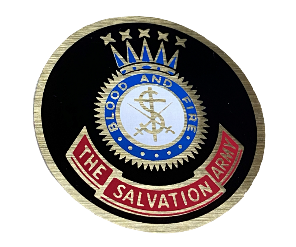 Salvation Army Crest Sticker - 2"