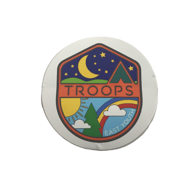 Troops Swag 2" Sticker