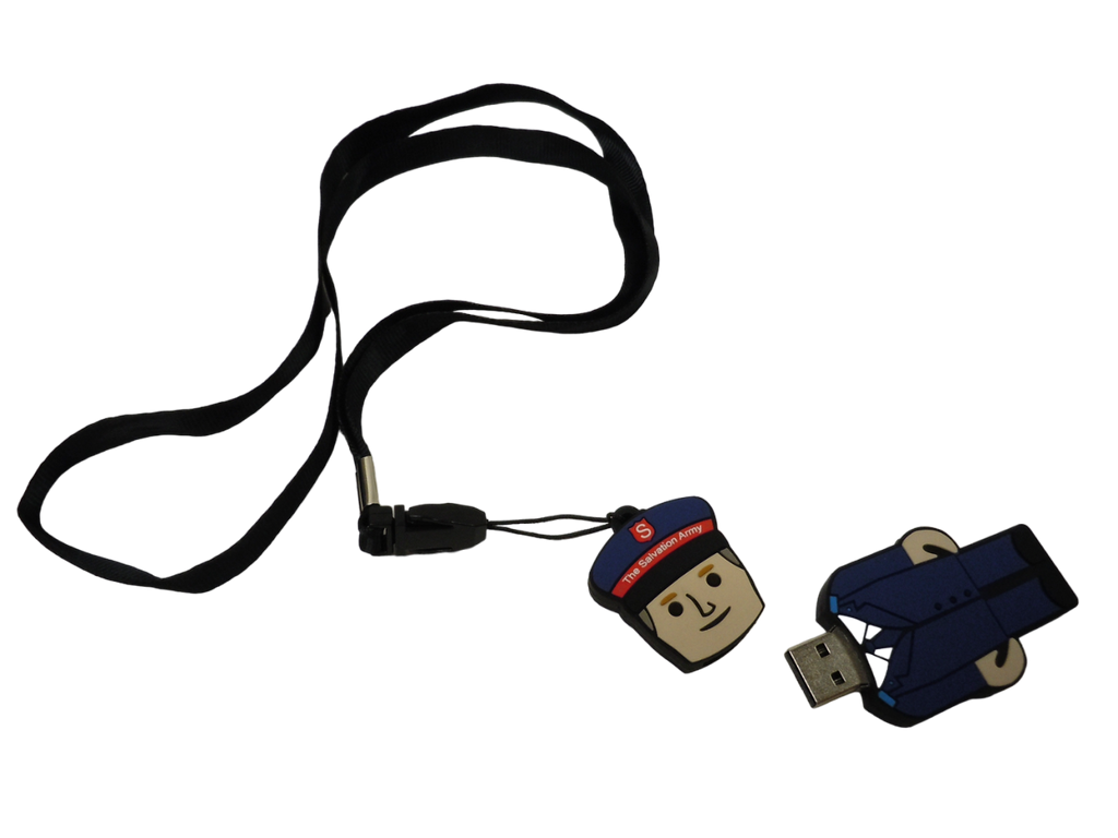 4GB SA Male Officer Flash Drive