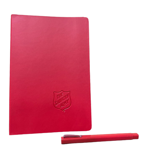 Red Pedova Journal Pen Set