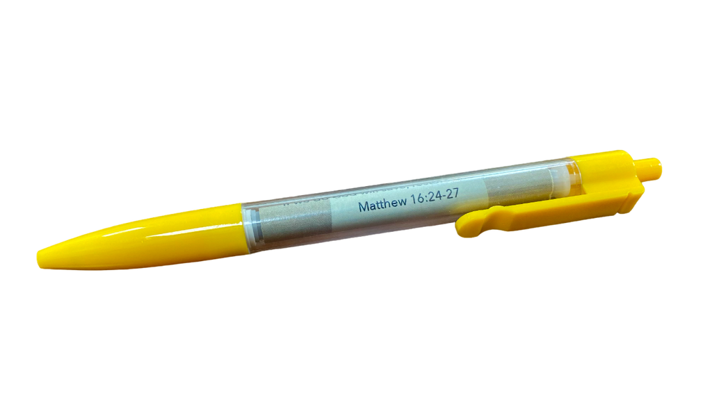 Yellow Old Orchard Beach Banner Pen