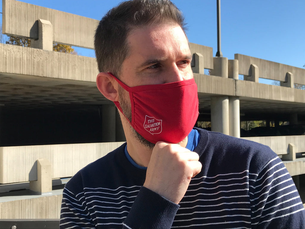 Reusable Cotton Mask With Shield