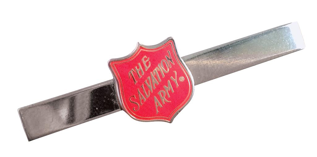 Tie Bar With Red Shield