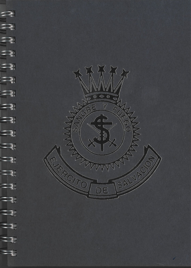 7x10 Notebook with Salvation Army Crest (Spanish)