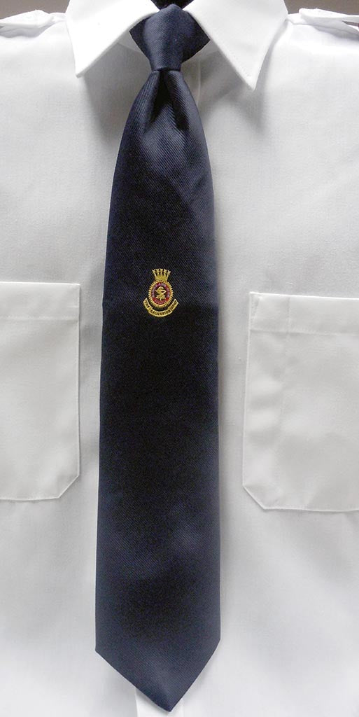 Men's 56" Tie with Crest