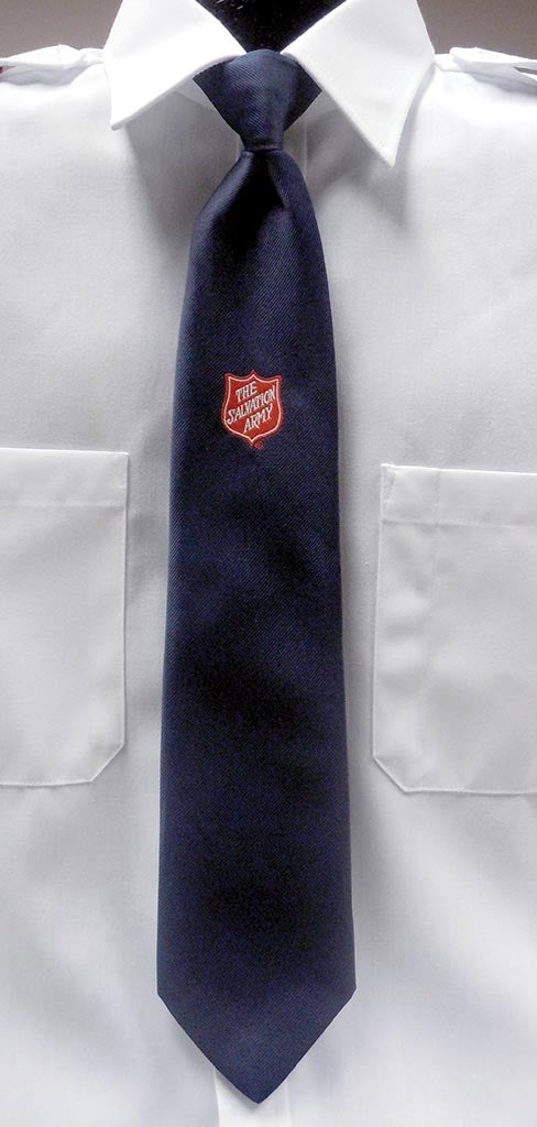 Men's 56" Tie with Salvation Army Shield