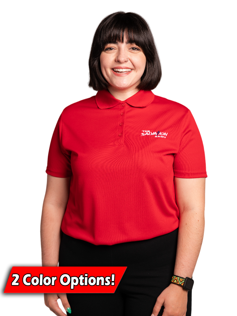 Women's Salvation Army Performance Polo
