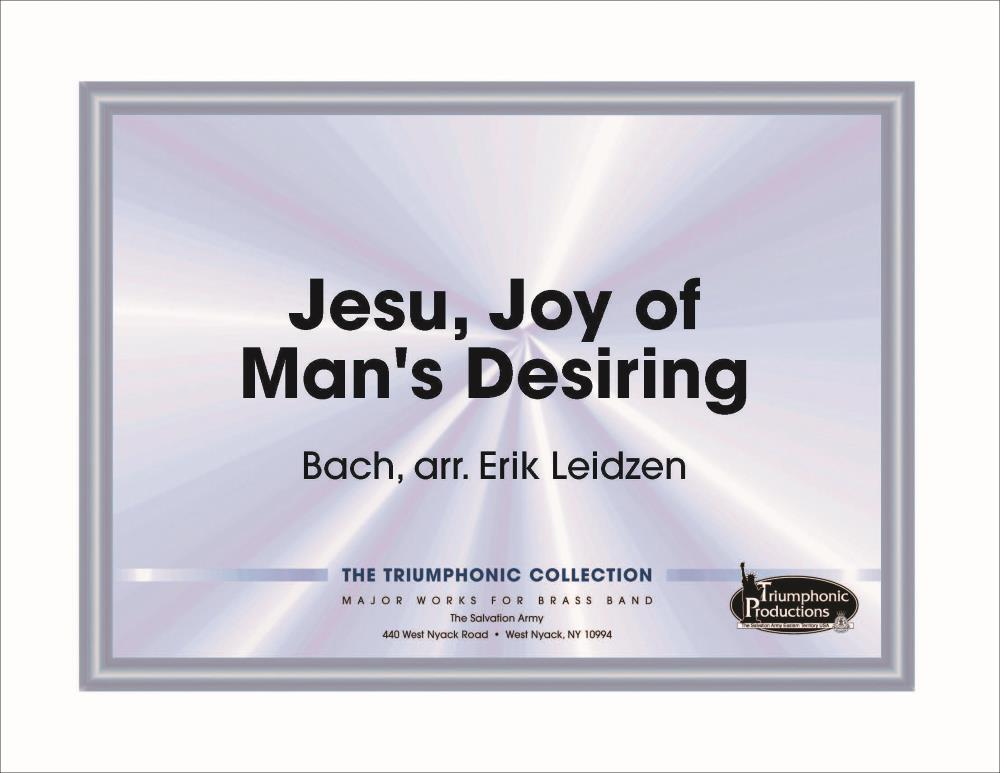 Jesu, Joy of Man's Desiring (trs. Erik Leidzen)